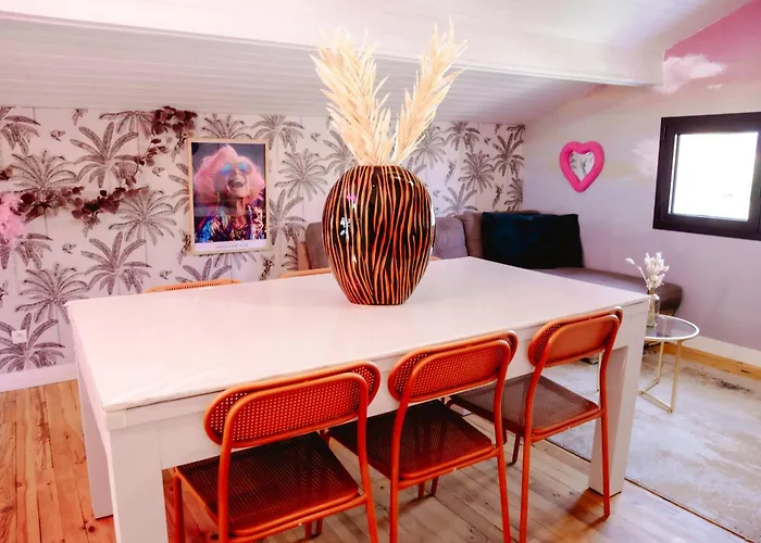 빌라 Maison Castor, Balneo Et Billard Chez Ivona 미미장플라즈